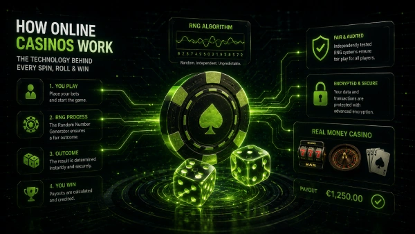 How online casinos work