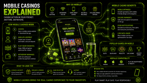 Mobile casinos explained