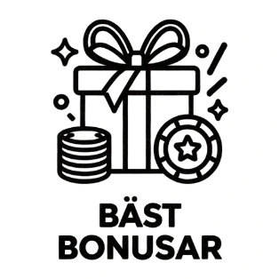 Casinon med bÀst bonusar